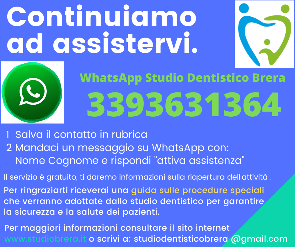 whatsapp studio brera